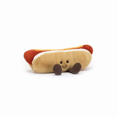 Jellycat Hot Dog Australia | 643712SRO